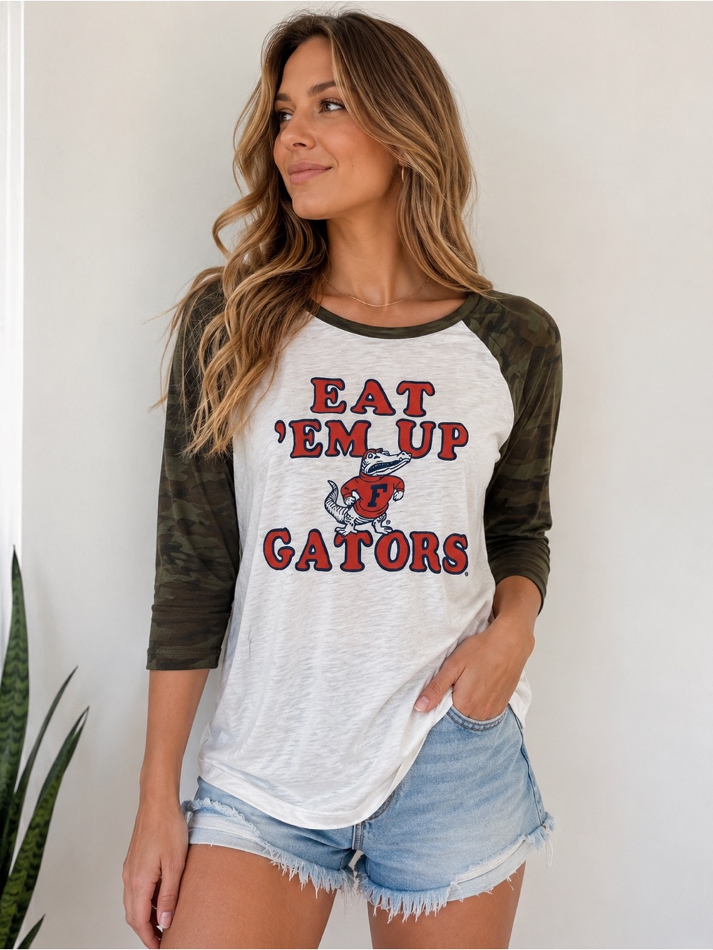 American Eagle Tailgate UF Gators Raglan Tee